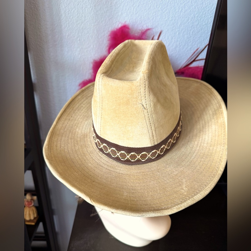 The Duke Collection Tan Cowboy Hat - Picture 7 of 10
